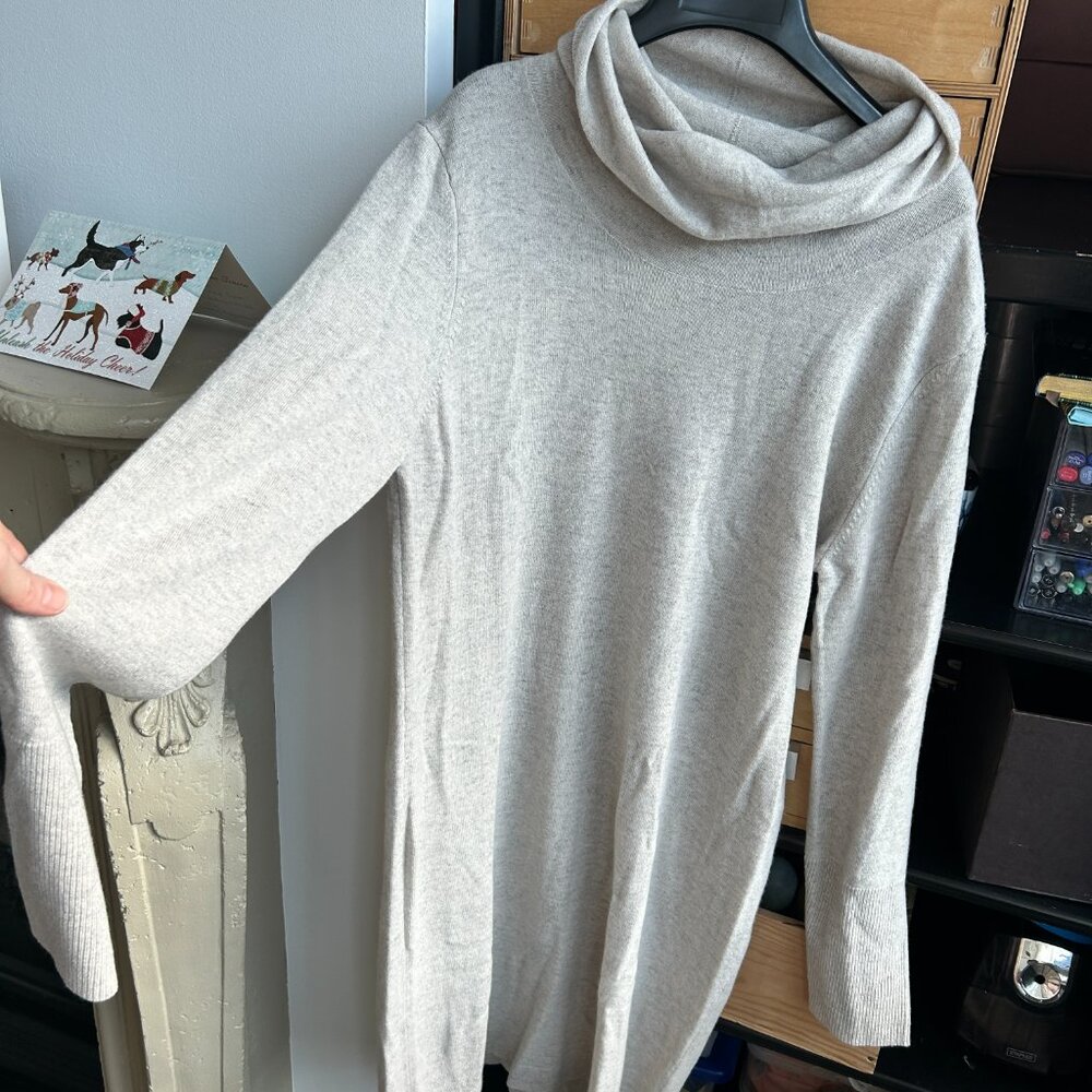 Kinross 100% cashmere sweater dress!!